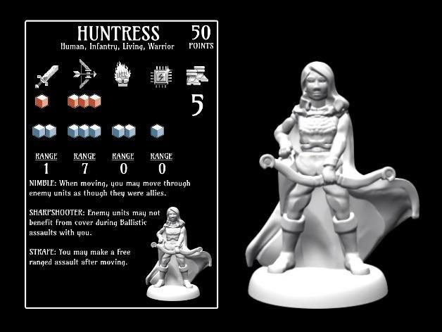 Huntress (18mm scale)