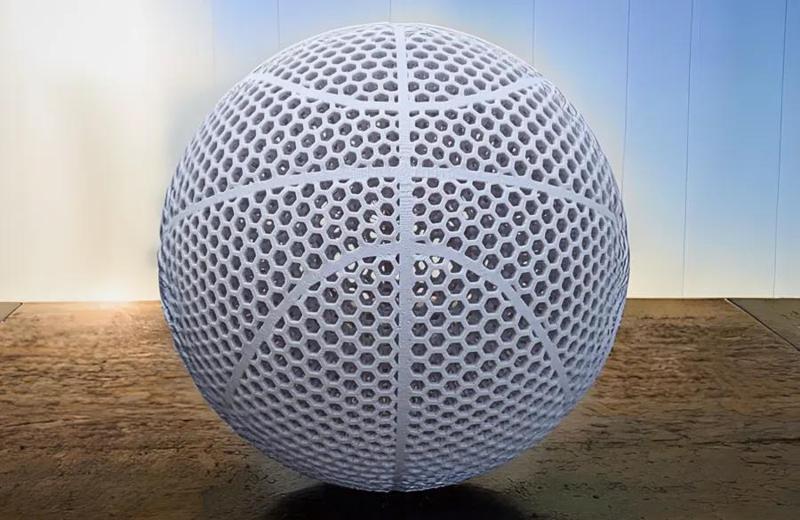 Airless Basketball Models – Double Lattice – Bounces great!   