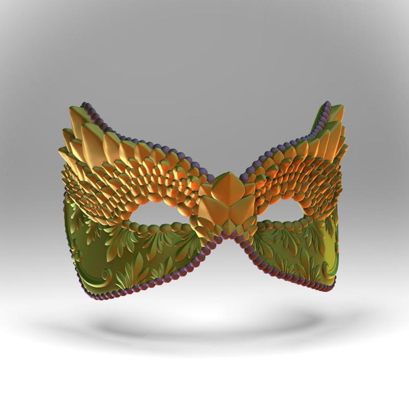 Mardi Gras Mask