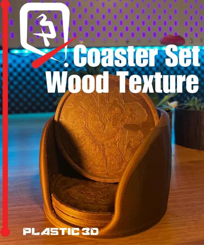 Wooden Coaster Set   