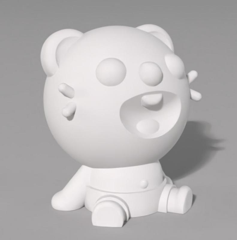 Sitting Animal Desk Toy