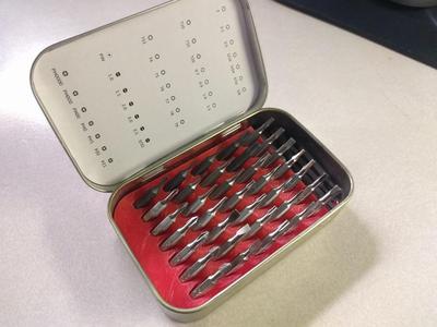 Altoids Tin Precision Screw Driver Bit Organizer