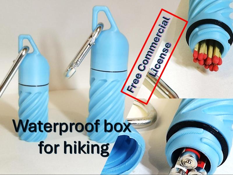 Waterproof box for Hiking