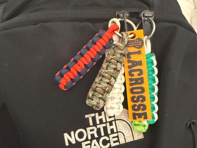 Lacrosse Keychain