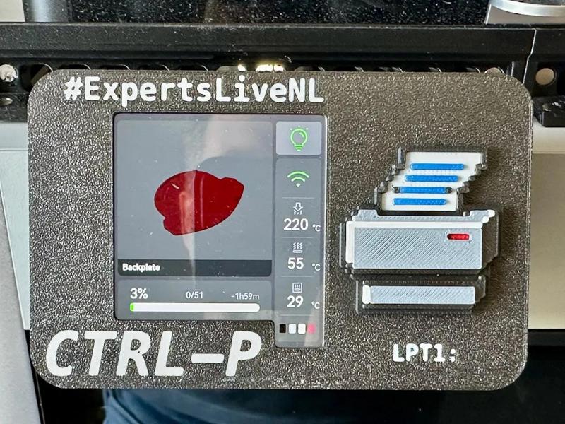 Bambu X1C screen cover   