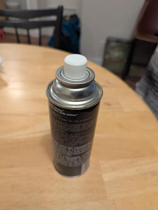 Camp Stove Butane Fuel Canister Cap   