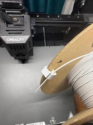 Creality hyper pla/abs cardboard spool filament holder clip.   