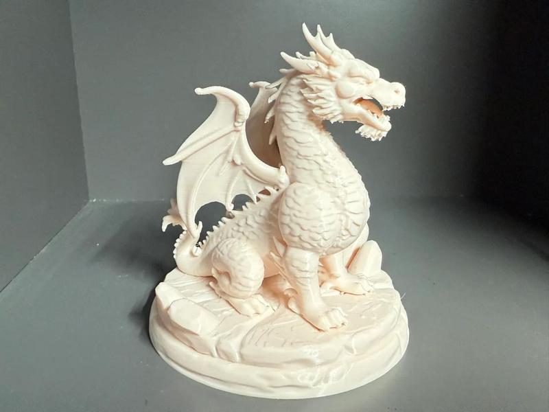 white dragon for the Dungeons and Dragons game   
