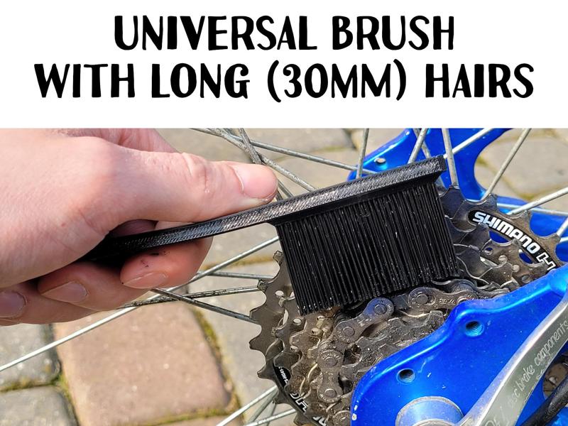 Universal brush with long (30mm hairs)