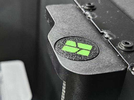 Dust Cover for P1P, P1S, and X1 + logo, + distance