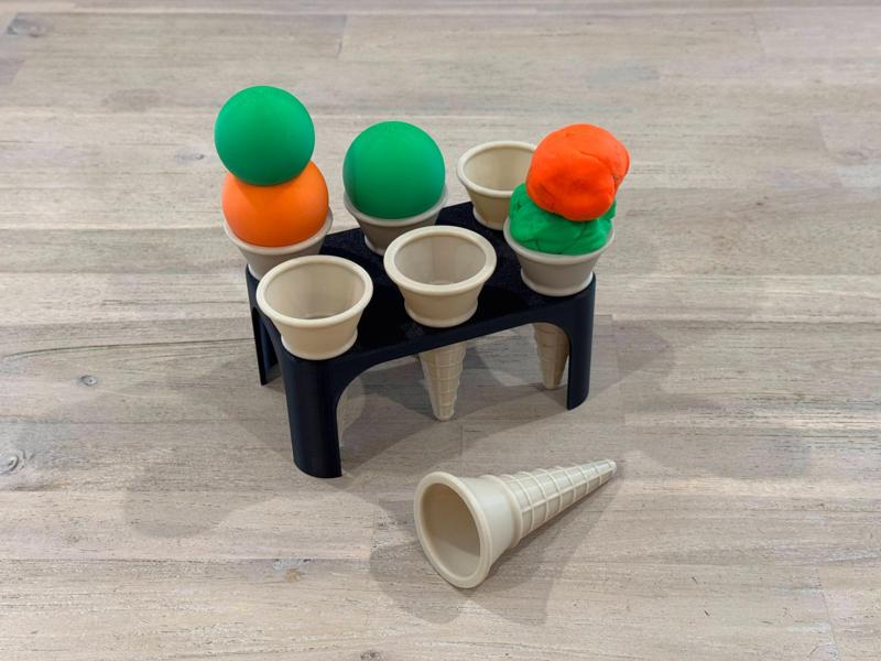 Ice Cream Cone Set - Kids Play Cafe