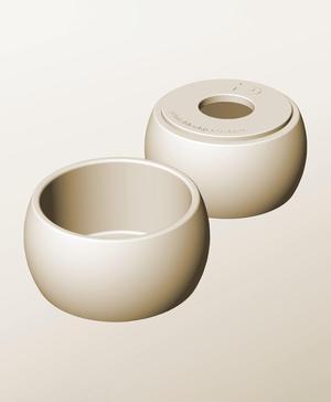CR96-60-P Modular Stacking pierced container for home decor