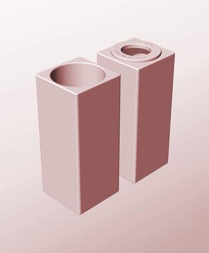 CS68-180-P Modular pierced component container modern decor