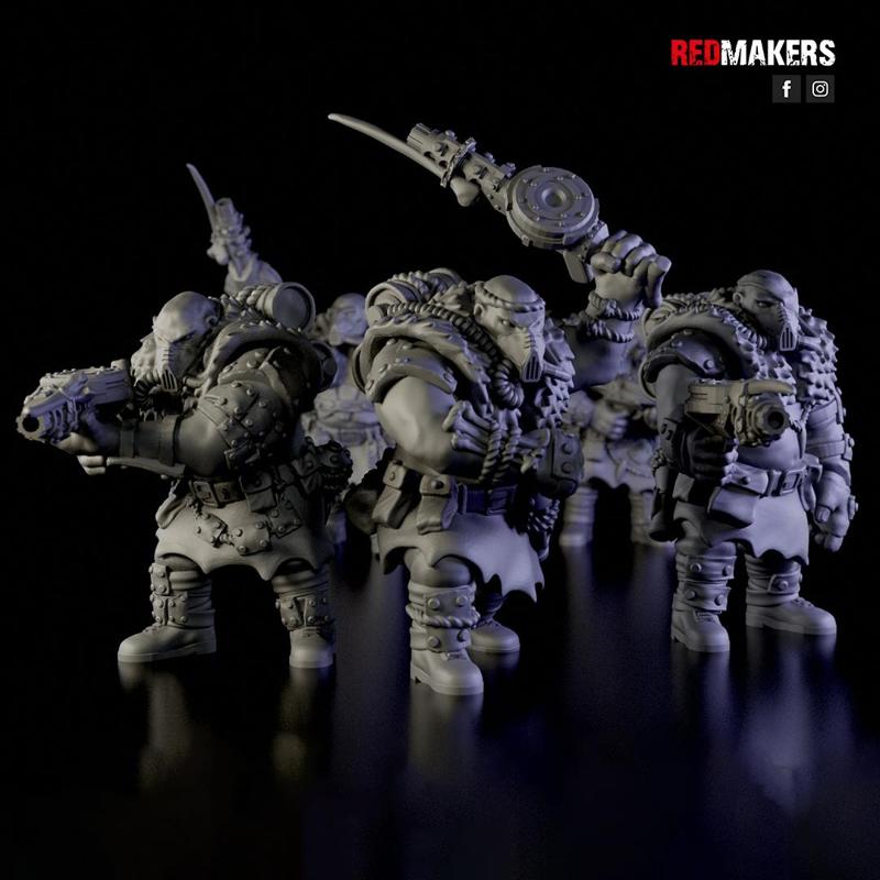 Squad of Abhuman Giants - Imperial Force