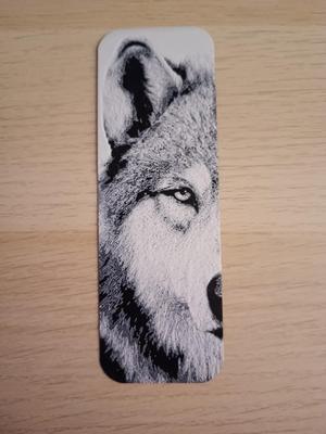 Wolf Bookmark