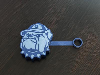 Georgetown University Stanley Straw Topper