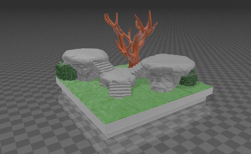 Basic Echo Plateau (FreeBlocks Compatible)
