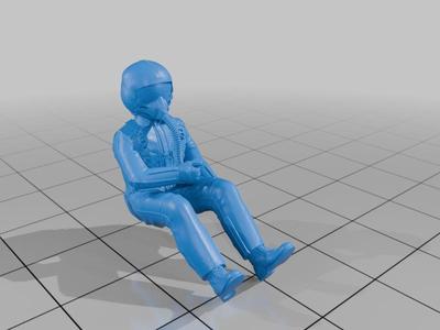 Fighter Pilot (1:48 Scale)