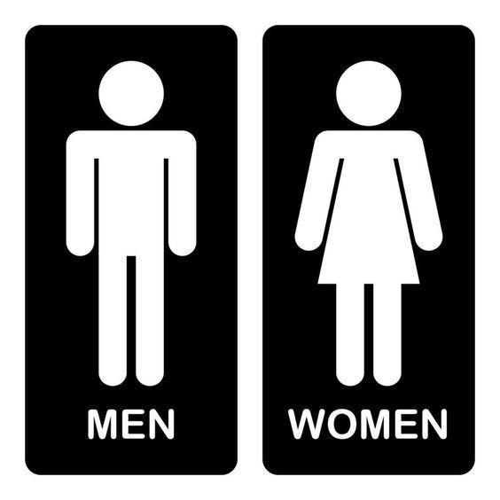 Lightbox Toilet Man e Woman