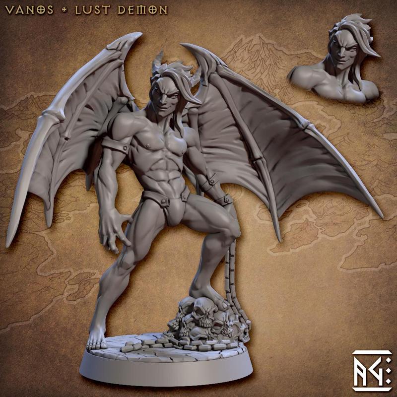 Vanos - Lust Demon (Fantasy Pin-Up)