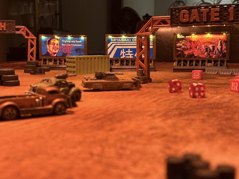 Gaslands Light-Up Billboard Remix