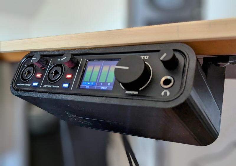Motu M2 Slanted Under Desk Mount