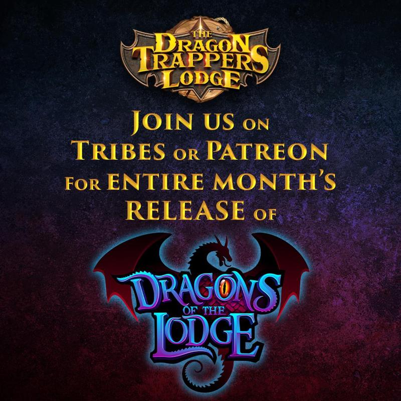 FREE Flamehorn Wyrmling | PRESUPPORTED | Dragons of the Lodge