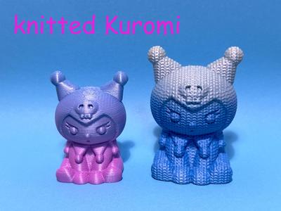 knitted Kuromi