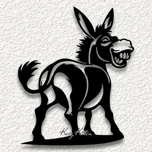 funny donkey jackass WALL ART HOME DECOR.stl                                              