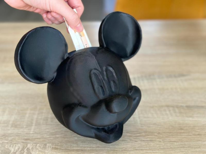 Mickey Mouse piggy bank