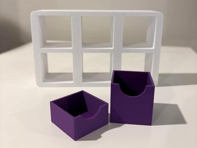 Smaller Kallax dollhouse furniture