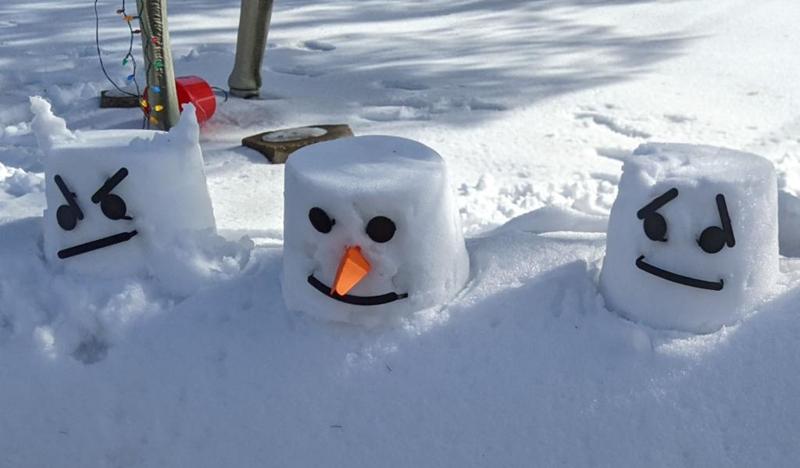 Snowman Face