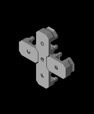 multiboard remixes quad offset snap 6.25 one piece.stl