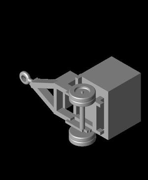 1/110 Scale Generator Trailer.stl