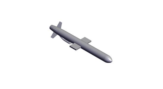 1/100 Scale Chinese Anti-Ship Missile C-602.stl