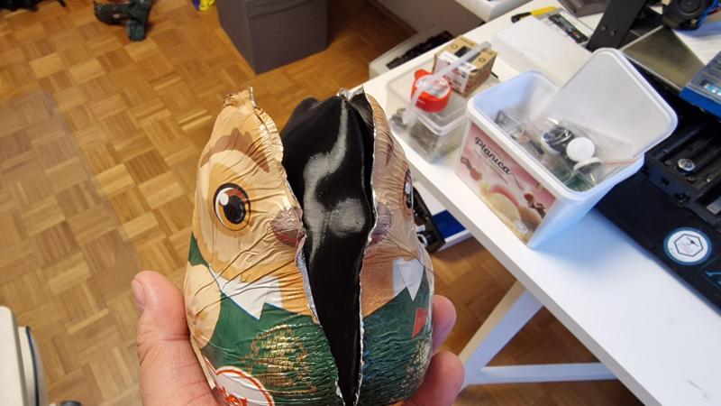 Kinder chicken chocolate replacement