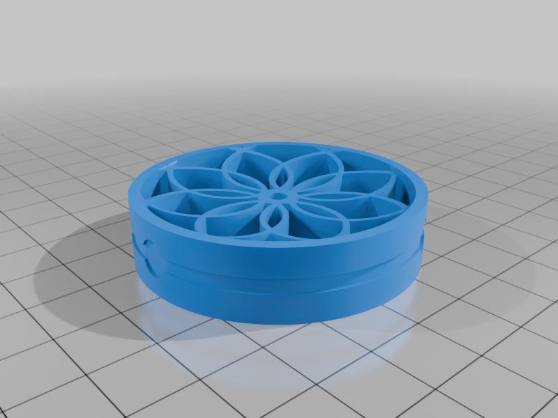 Modified Wheel for 50mm Silicone Wheel Mold in Thing:6038953