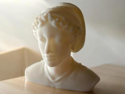 Bust of a female shepherd 