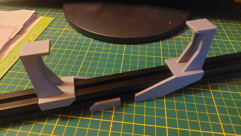 2020 - Hook for square tube - Haken für 4-Kant Rohr