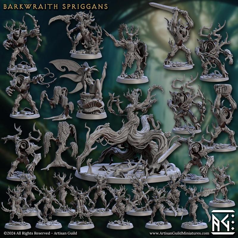 Barkwraith Spriggans (Complete set - 67)