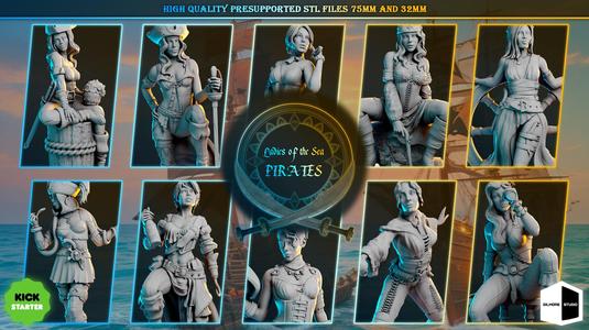 Ladies of the Sea (Pirates) pack