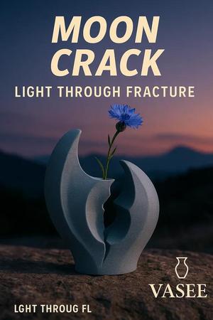 Twisted Shape Vase – Eye-Catching Modern Art   