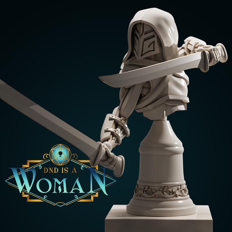 Ironborn Fighter - Onyx - Bust