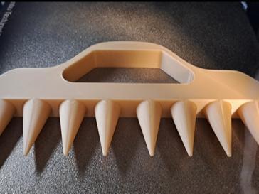 Hand dibbler garden tool 8-Hole Quick Seed Planter