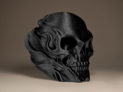 Skull Modern Decor Figurine