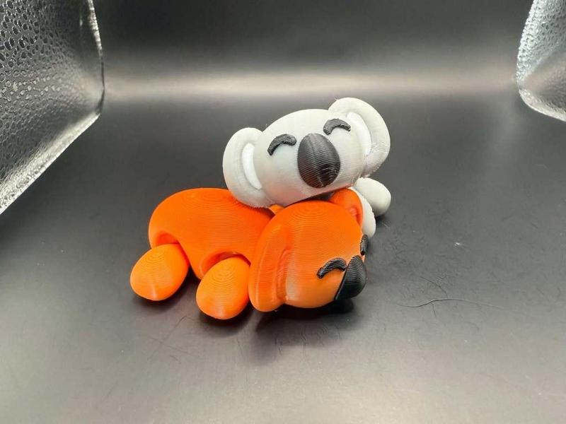 Cute Tiny Articulated Koala Bear