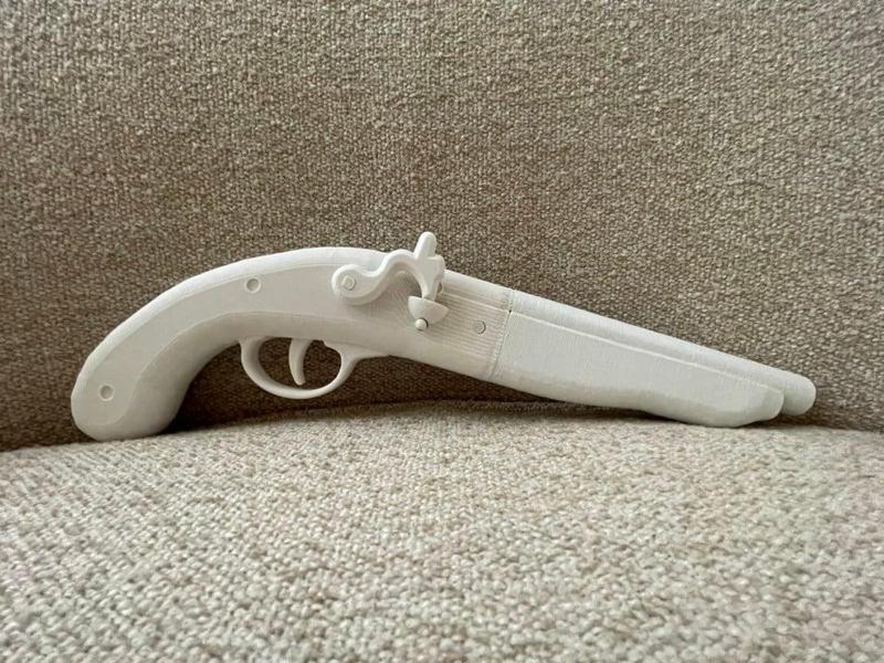 Flintlock Pistol Prop (Working)