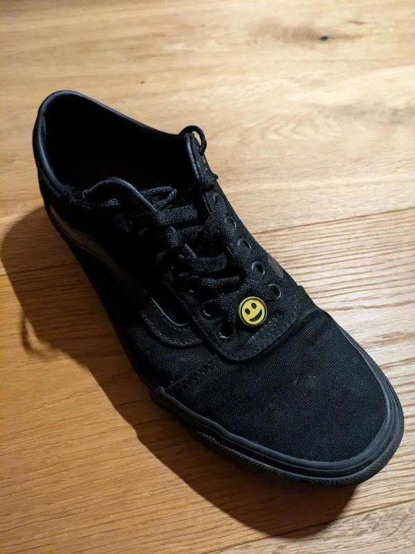 Smiley Happy Bootlace Bead   