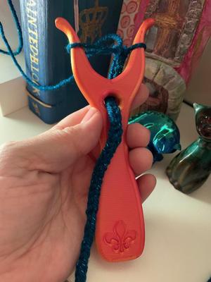 Fleur de Lucet (knitting fork, cordmaking tool)