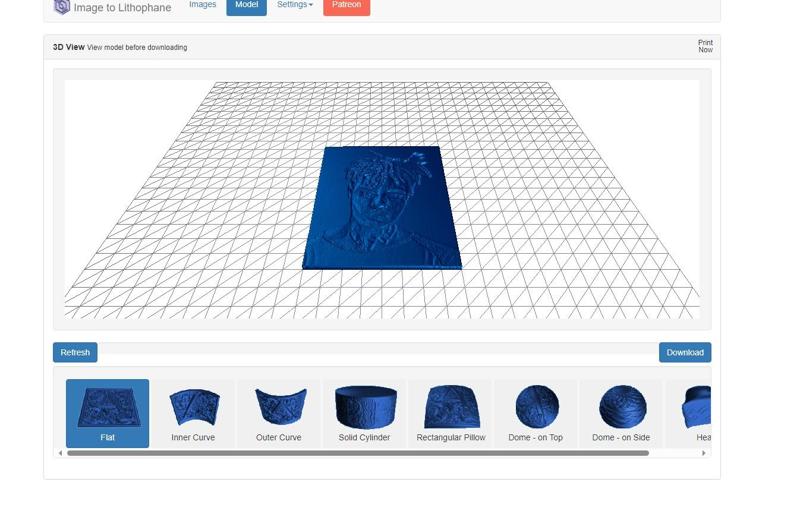 XXXTENTACION lithophane set